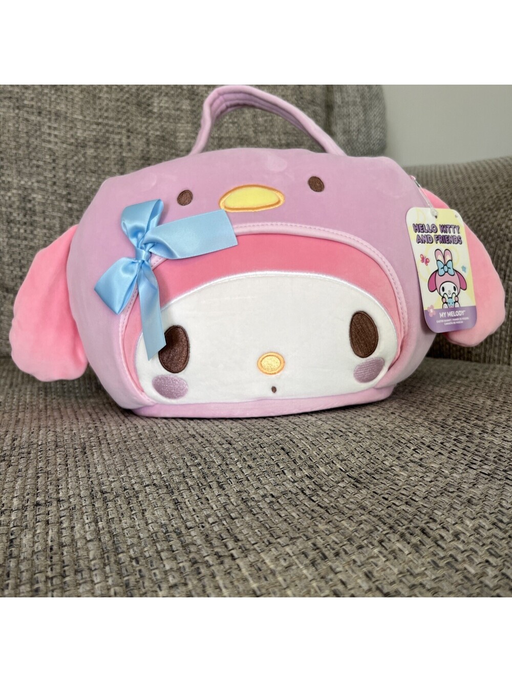 Hello Kitty and Friends My Melody Easter Basket (Plush Treat Pail)
